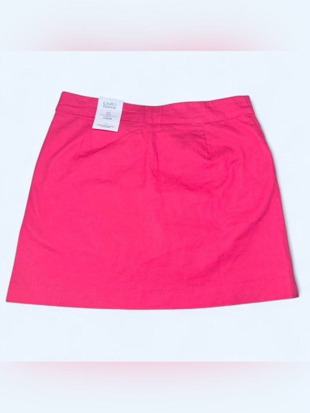 croft & barrow Bright Pink Mini Skirt